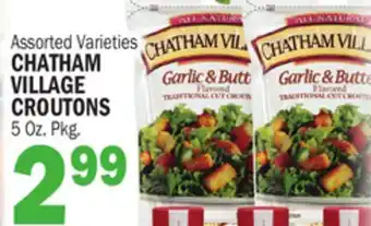 C Town CHATHAM VILLAGE CROUTONS offer