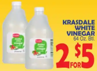 Bravo Supermarkets KRASDALE WHITE VINEGAR offer