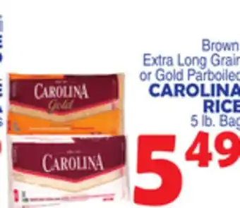 Bravo Supermarkets CAROLINA RICE offer
