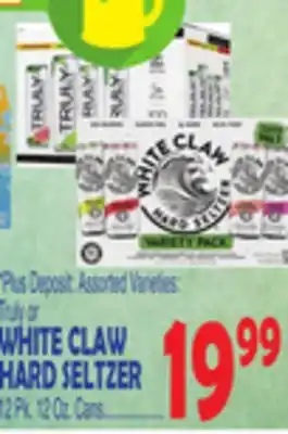 Bravo Supermarkets WHITE CLAW HARD SELTZER offer