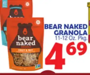 Bravo Supermarkets BEAR NAKED GRANOLA offer