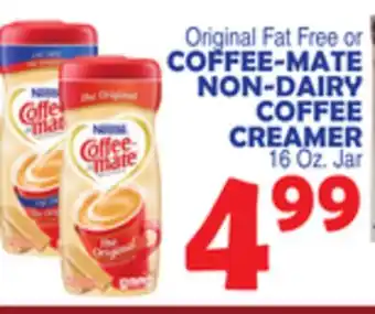 Bravo Supermarkets COFFEE-MATE NON-DAIRY COFFEE CREAMER offer