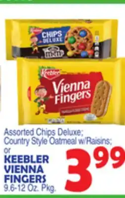 Bravo Supermarkets KEEBLER VIENNA FINGERS offer