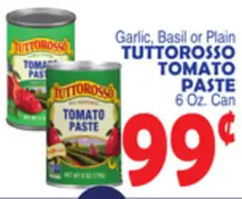 Bravo Supermarkets TUTTOROSSO TOMATO PASTE offer