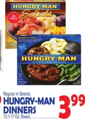 Bravo Supermarkets HUNGRY-MAN DINNERS offer