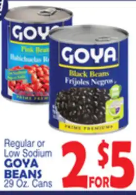 Bravo Supermarkets GOYA BEANS offer