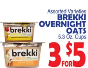 Bravo Supermarkets BREKKI OVERNIGHT OATS offer