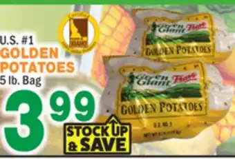 Bravo Supermarkets GOLDEN POTATOES offer