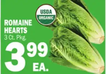 Bravo Supermarkets ROMAINE HEARTS offer