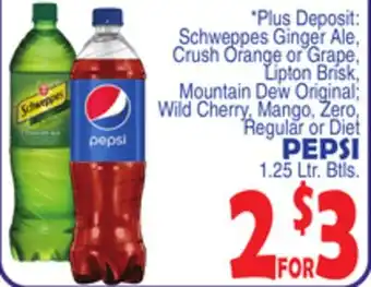 Bravo Supermarkets PEPSI offer