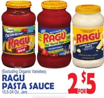 Bravo Supermarkets RAGU PASTA SAUCE offer