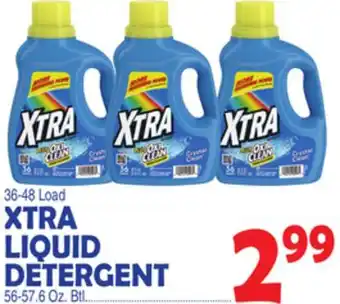 Bravo Supermarkets XTRA LIQUID DETERGENT offer