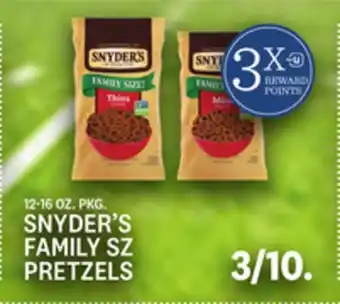 Kings Food Markets SNYDER'S FAMILY SZ PRETZELS offer