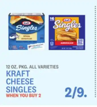 Kings Food Markets KRAFT CHEESE SINGLES offer