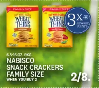 Kings Food Markets NABISCO SNACK CRACKERS FAMILY offer