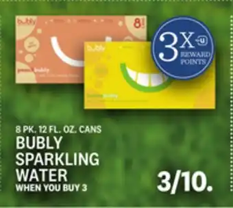 Kings Food Markets BUBLY SPARKLING WATER offer