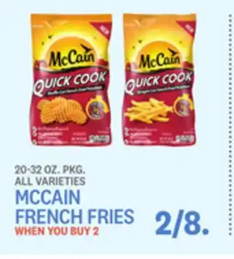 Kings Food Markets MCCAIN FRENCH FRIES offer