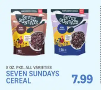 Kings Food Markets SEVEN SUNDAYS CEREAL offer