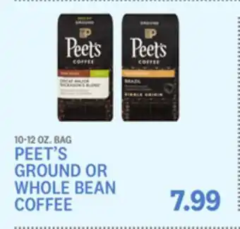 Kings Food Markets PEET'S GROUND OR WHOLE BEAN COFFEE offer