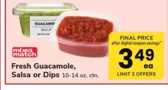 ACME Fresh Guacamole, Salsa or Dips offer