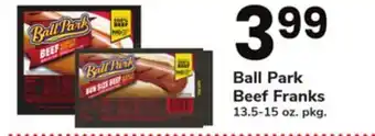 ACME Ball Park Beef Franks offer