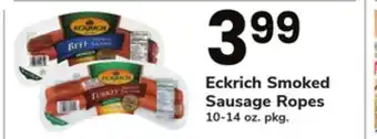 ACME Eckrich Smoked Sausage Ropes offer