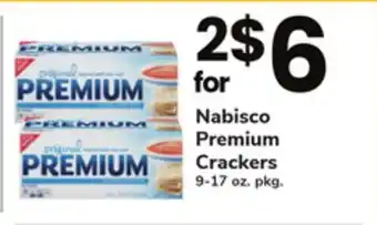 ACME Nabisco Premium Crackers offer