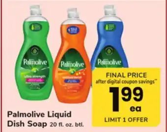 ACME Palmolive Liquid Dish Soap offer