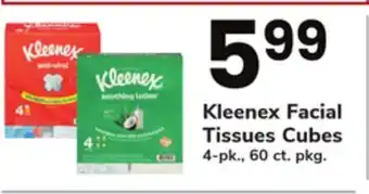 ACME Kleenex Facial Tissues Cubes offer