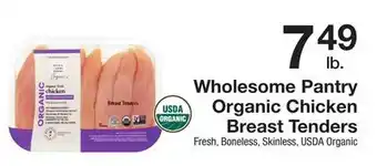 The Fresh Grocer Organic Chicken Breast Tenders offer