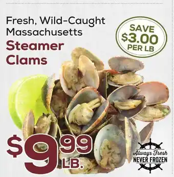 DeCicco & Sons Massachusetts Steamer Clams offer