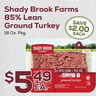 DeCicco & Sons Shady Brook Farms 85% Lean Ground Turkey offer