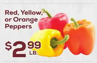 DeCicco & Sons Red, Yellow, or Orange Peppers offer