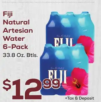 DeCicco & Sons Fiji Natural Artesian Water 6-Pack offer