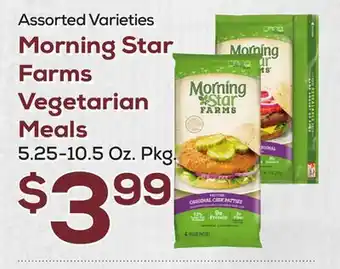 DeCicco & Sons Morning Star Farms Vegetarian Meals offer