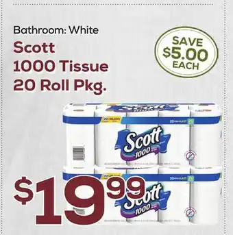 DeCicco & Sons Scott 1000 Tissue offer