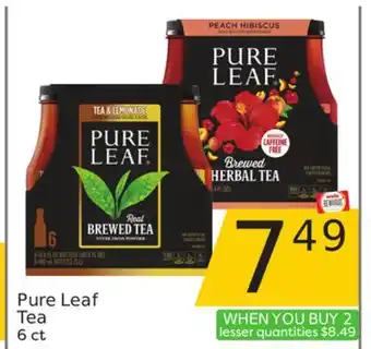 Weis Markets Pure Leaf Tea offer