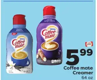 Weis Markets Nestle Coffee mate Creamer offer