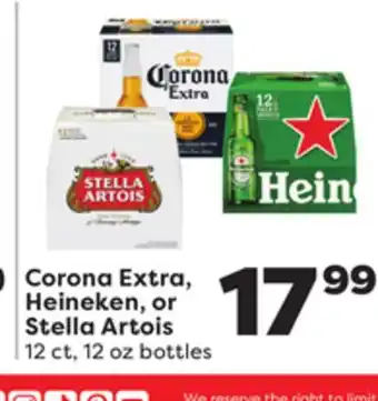 Weis Markets Corona Extra, Heineken, or Stella Artois offer