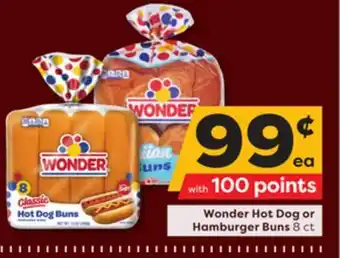 Weis Markets Wonder Hot Dog or Hamburger Buns offer