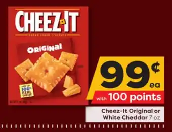 Weis Markets Cheez-It Original or White Cheddar offer