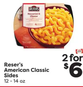 Weis Markets Reser's American Classic Sides offer