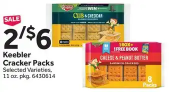 Stop&Shop Keebler Cracker Packs offer