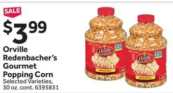 Stop&Shop Orville Redenbacher's Gourmet Popping Corn offer