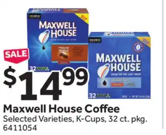 Stop&Shop Maxwell House Coffee offer