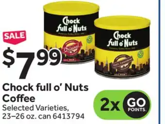 Stop&Shop Chock full o'Nuts Coffee offer