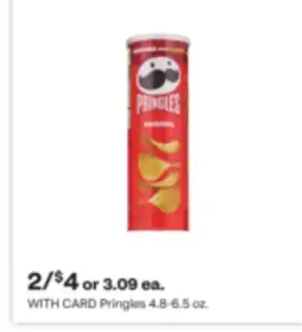 CVS Pringles 4.8-6.5 oz offer