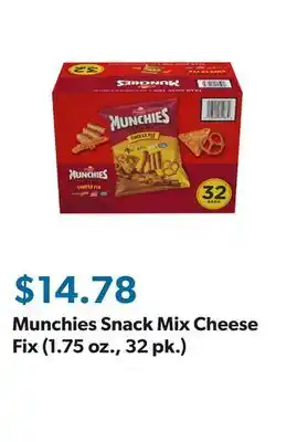 Sam's Club Munchies Snack Mix Cheese Fix (1.75 oz., 32 pk.) offer