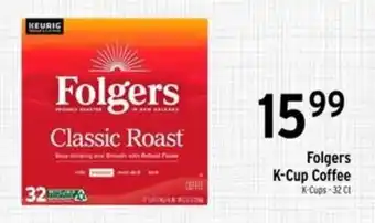 Brookshire's Folgers K-Cup Coffee offer