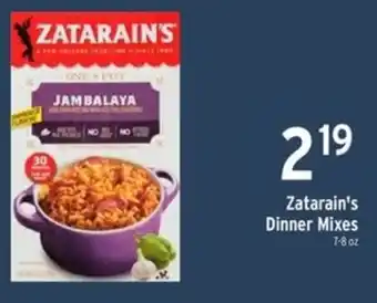 Brookshire's Zatarain's Dinner Mixes offer